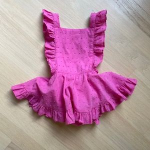 Numi Swiss Dot Pinafore